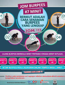 Jom Burpees #7Minit